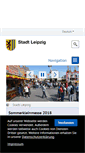 Mobile Screenshot of leipzig.de
